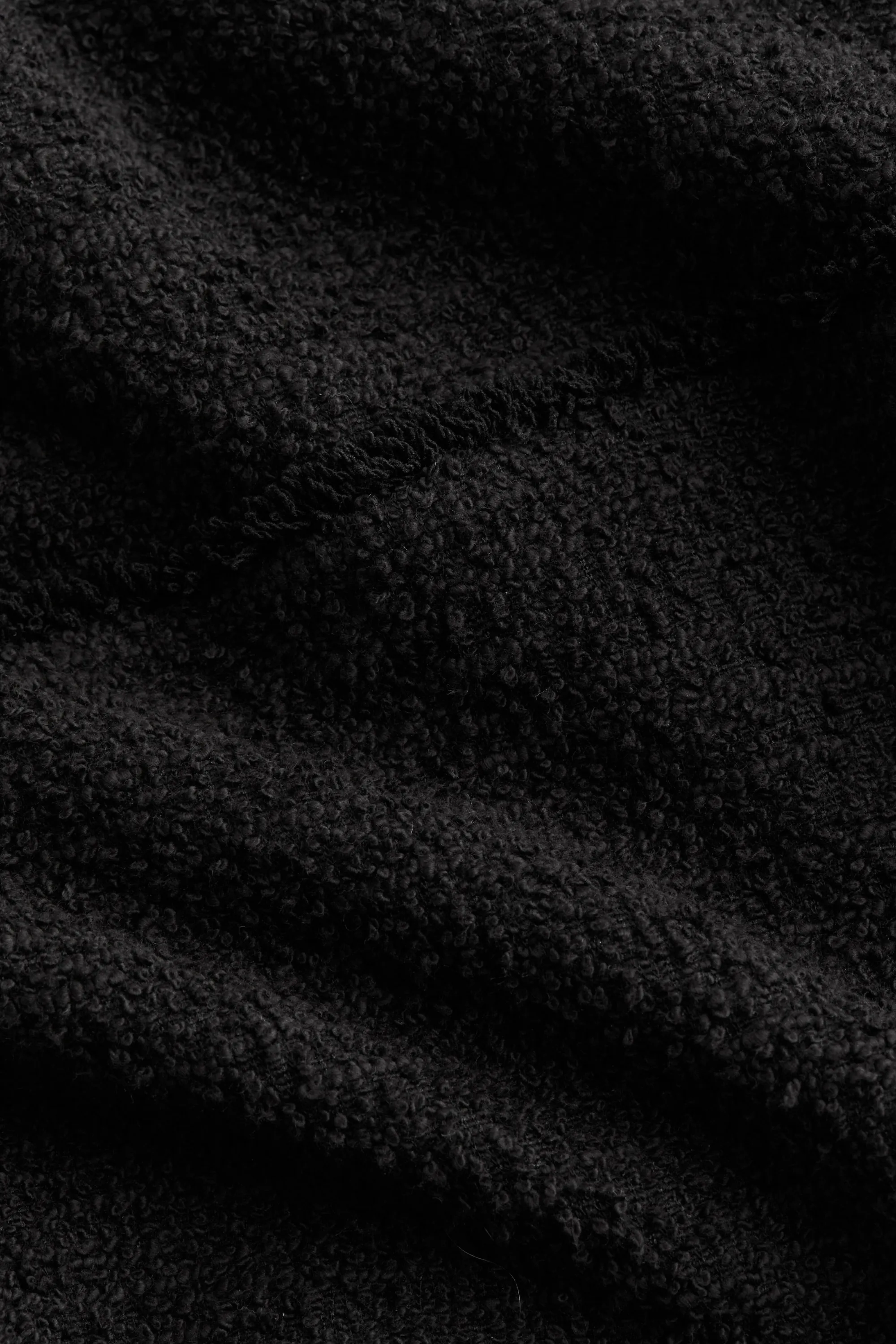Robe à boutons - Noir