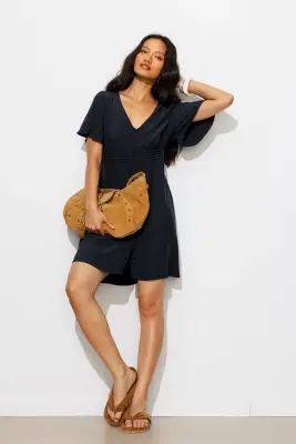 Robe courte manches courtes — photo 2