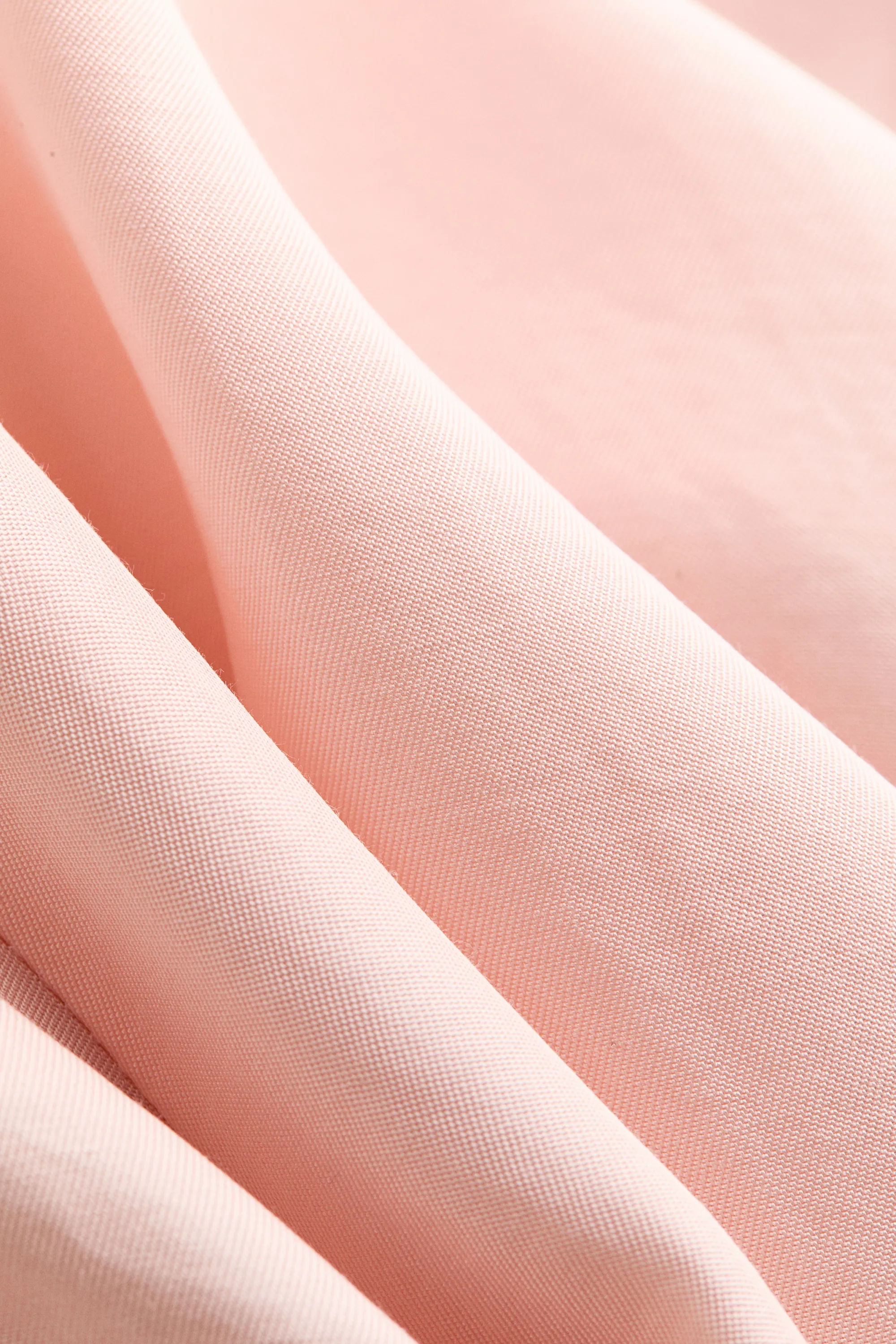 MAMA Jupe asymétrique en satin - Rose poudré