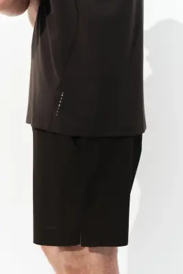 T-shirt de tennis Regular Fit DryMove™ - Café foncé — photo 4