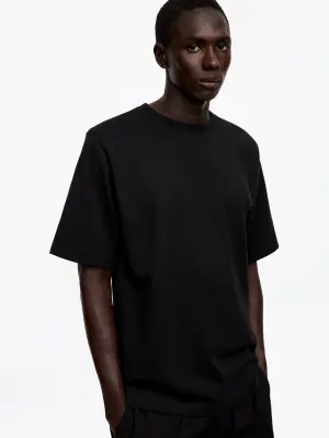 T-shirt oversize 270 GSM - Noir — photo 3