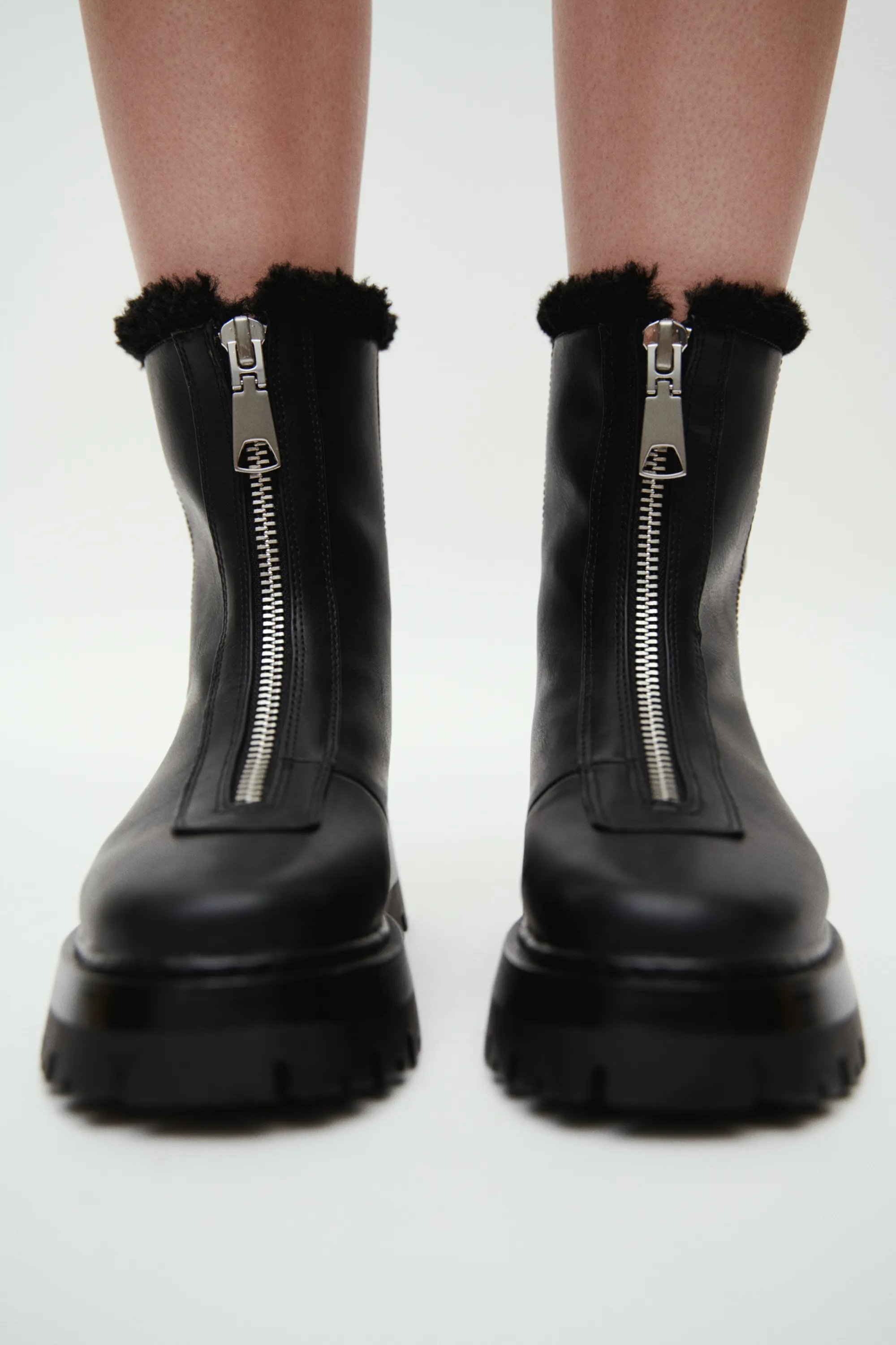 Bottines chaudement doublées - Noir