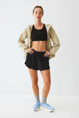 Short de running Regular Fit DryMove™ - Noir — photo 2