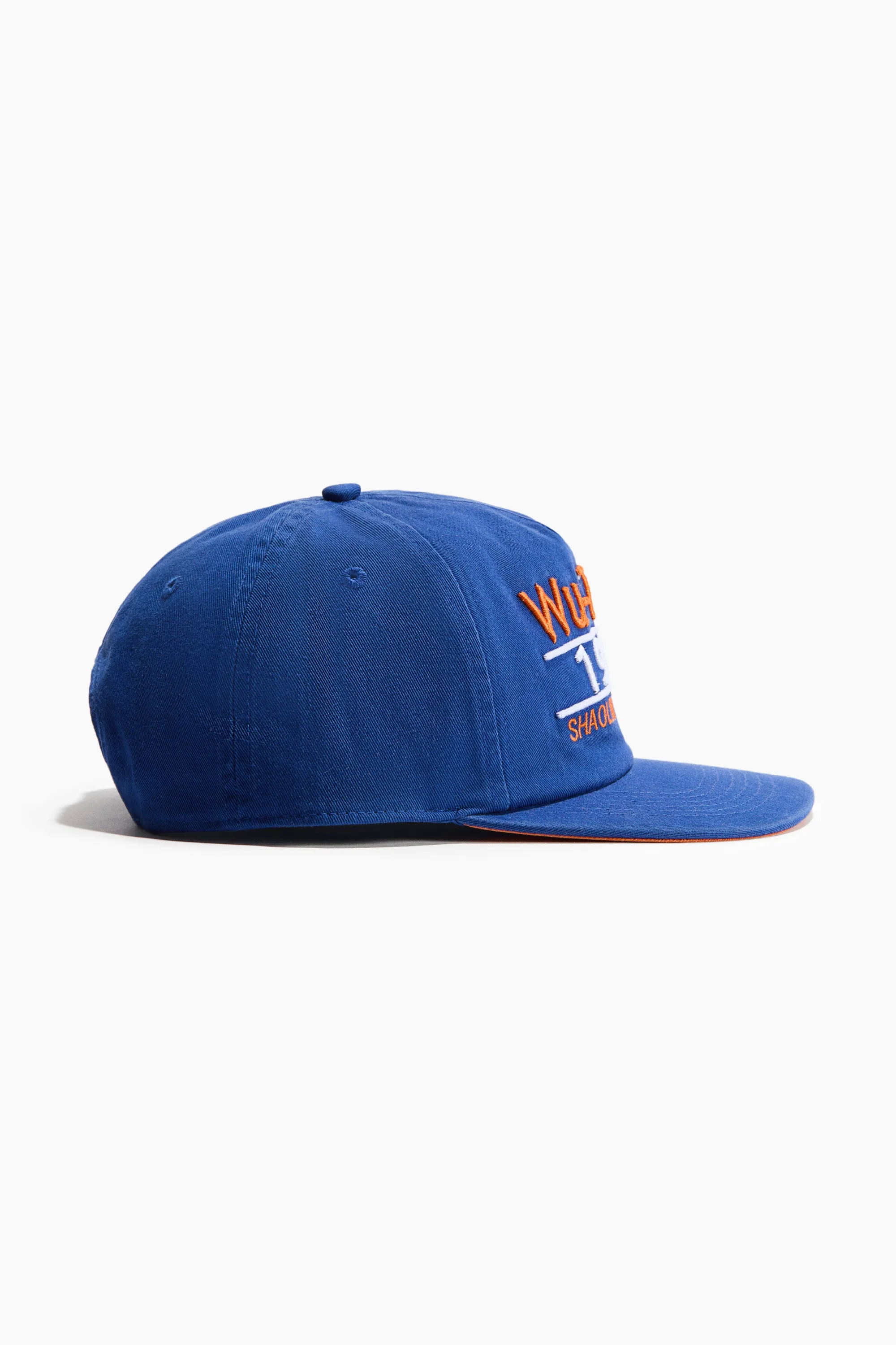 Casquette avec motifs brodés - Bleu/Wu-Tang Clan