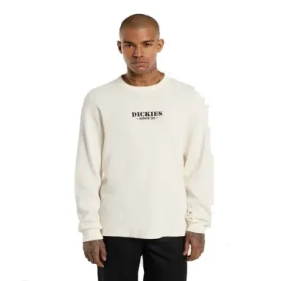 DICKIES TEE SHIRT WAFFLE ML Beige — photo 1