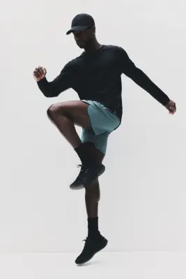 Short de sport DryMove™ - Vert givré — photo 3