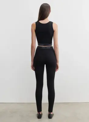 Pantalon en viscose et élasthanne — photo 2