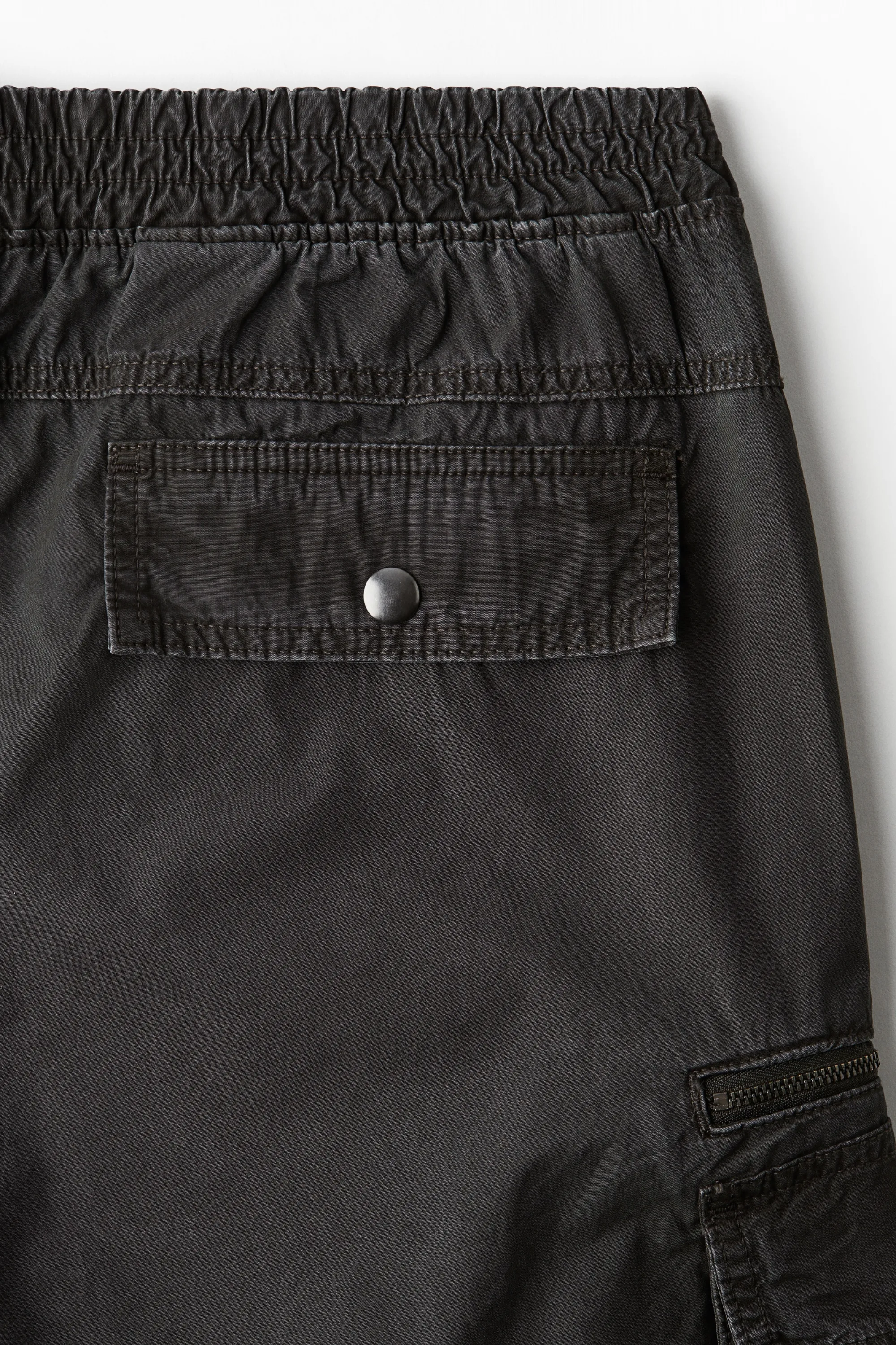 Short cargo Regular Fit - Gris foncé