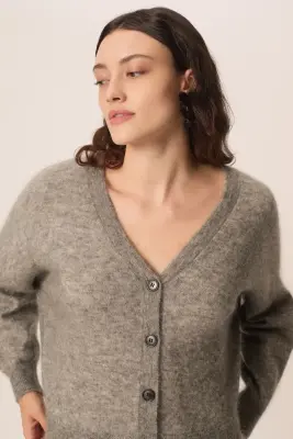 Gilet Diana Gris Moyen — photo 4