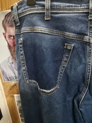Jean Wrangler bleu — photo 4