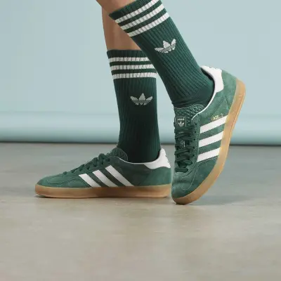 Adidas Mujer Gazelle Indoor Collegiate Green Cloud — photo 5