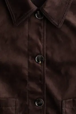 Veste courte - Marron foncé — photo 5
