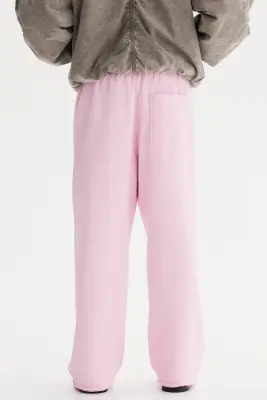 Pantalon jogger Relaxed Fit en coton - Rose/Just Love — photo 2