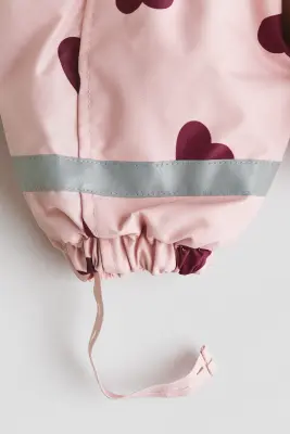 Combinaison déperlante - Rose clair/cœurs — photo 2