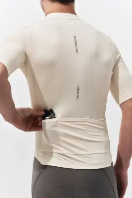 T-shirt vélo Muscle Fit DryMove™ - Crème/No Finish Just Freedom — photo 4