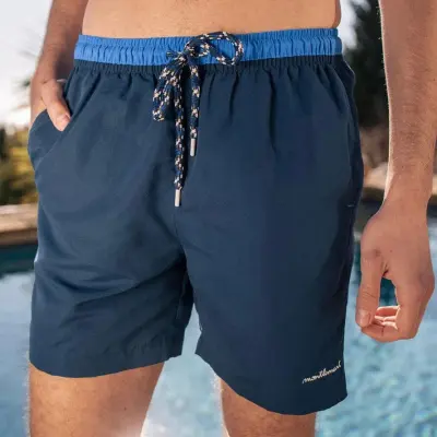 Maillot de bain Plongeon bleu marine — photo 2