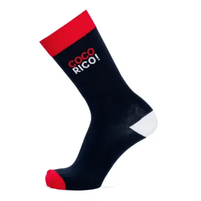 Chaussettes cocorico marine — photo 1