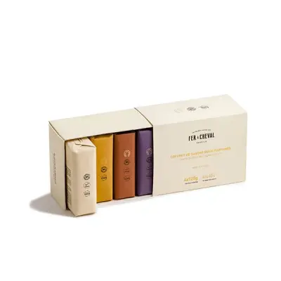 COFFRET SAVON DOUX PARFUMS 4x125G — photo 2