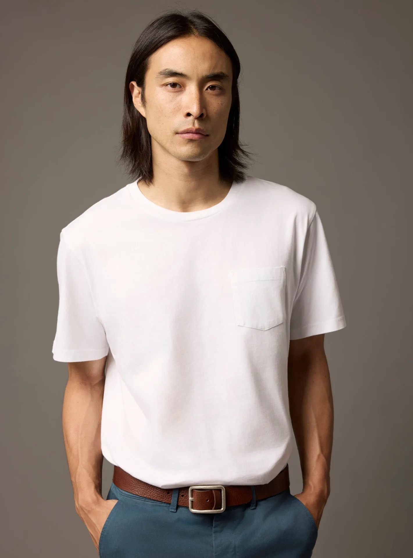 T-shirt Mitch Blanc