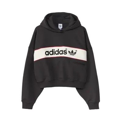 Adidas adiSignature Women Block Hoodie Utility Black — photo 1