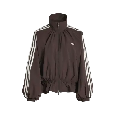 Adidas Blousy Oversized Track Top Night Brown — photo 1