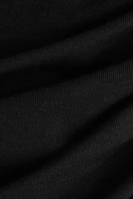 Top en viscose à effet drapé - Noir — photo 3