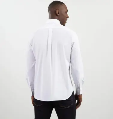 EDEN PARK CHEMISE HABILLEE COTON Blanc — photo 4