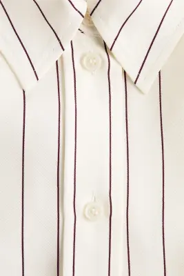 Chemise - Crème/rayures tennis — photo 4