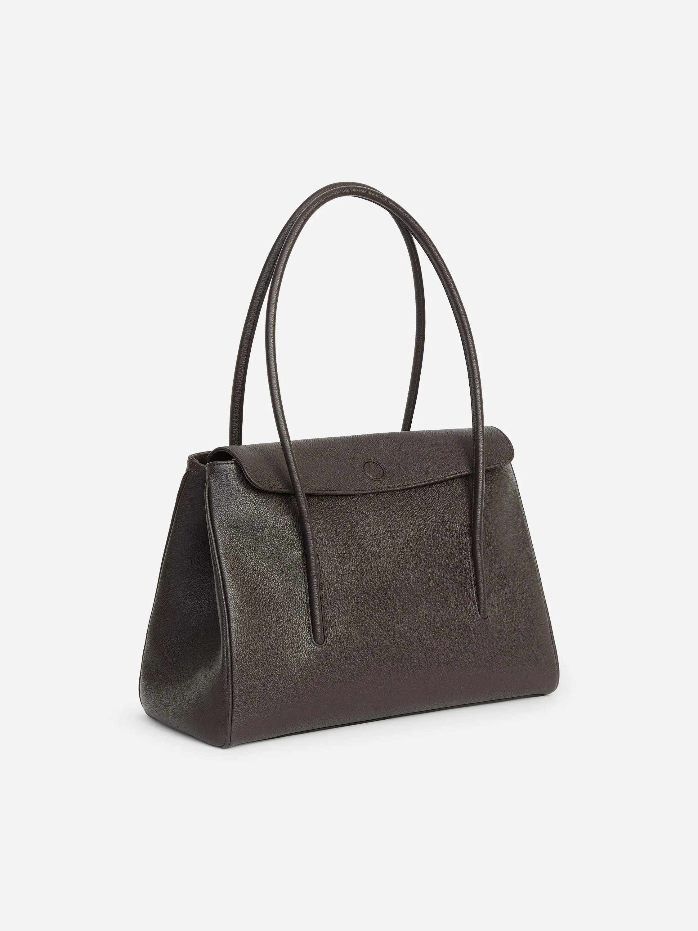 Sac à bandoulière en cuir - Marron