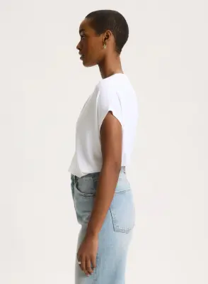 T-shirt en viscose et élasthanne — photo 4
