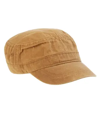 CAMEL ACTIVE CASQUETTE LIN Kaki — photo 2