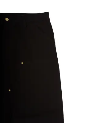 Double Knee Pant Dearborn Canvas Black Rinsed — photo 3