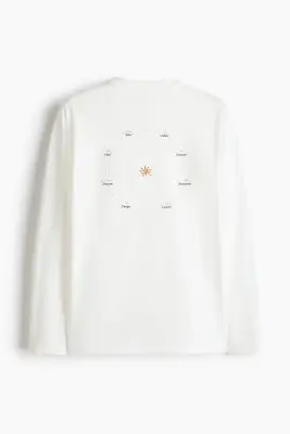 T-shirt de sport Loose Fit DryMove™ - Blanc/Solar — photo 4