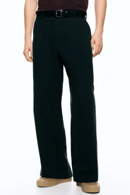 Pantalon chic Loose Fit - Noir — photo 1