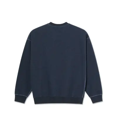 Sweatshirt Polar Frankie Crewneck – Navy Melange — photo 2