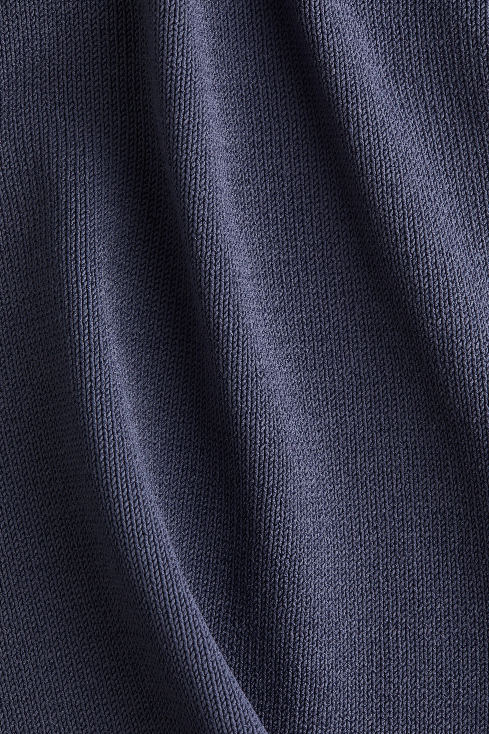 Pantalon en maille - Bleu ancien foncé