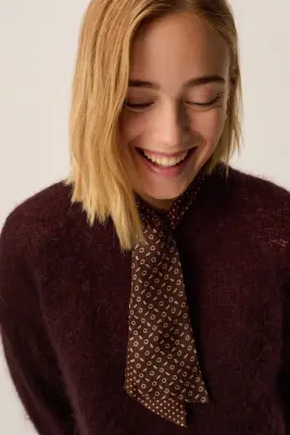 Foulard Nwilly Cravate Choco — photo 2