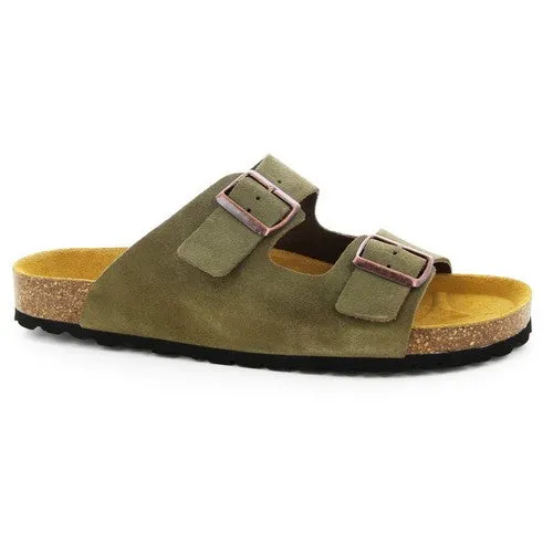 SANTAFE SANDALE NUBUCK DESERT Kaki