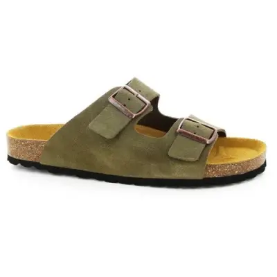SANTAFE SANDALE NUBUCK DESERT Kaki — photo 1