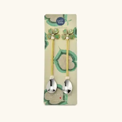 Set 2 Cuillères Trèfle — photo 3