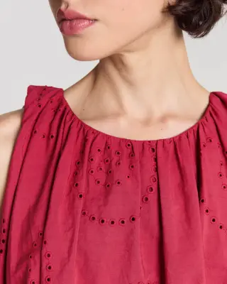 Robe Cleophee rouge — photo 3