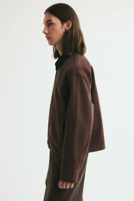 Workwear jacket - Marron foncé — photo 4