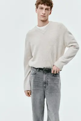 Baggy Jeans - Gris denim moyen — photo 2