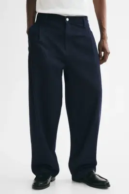 Baggy Jeans - Bleu denim foncé — photo 1