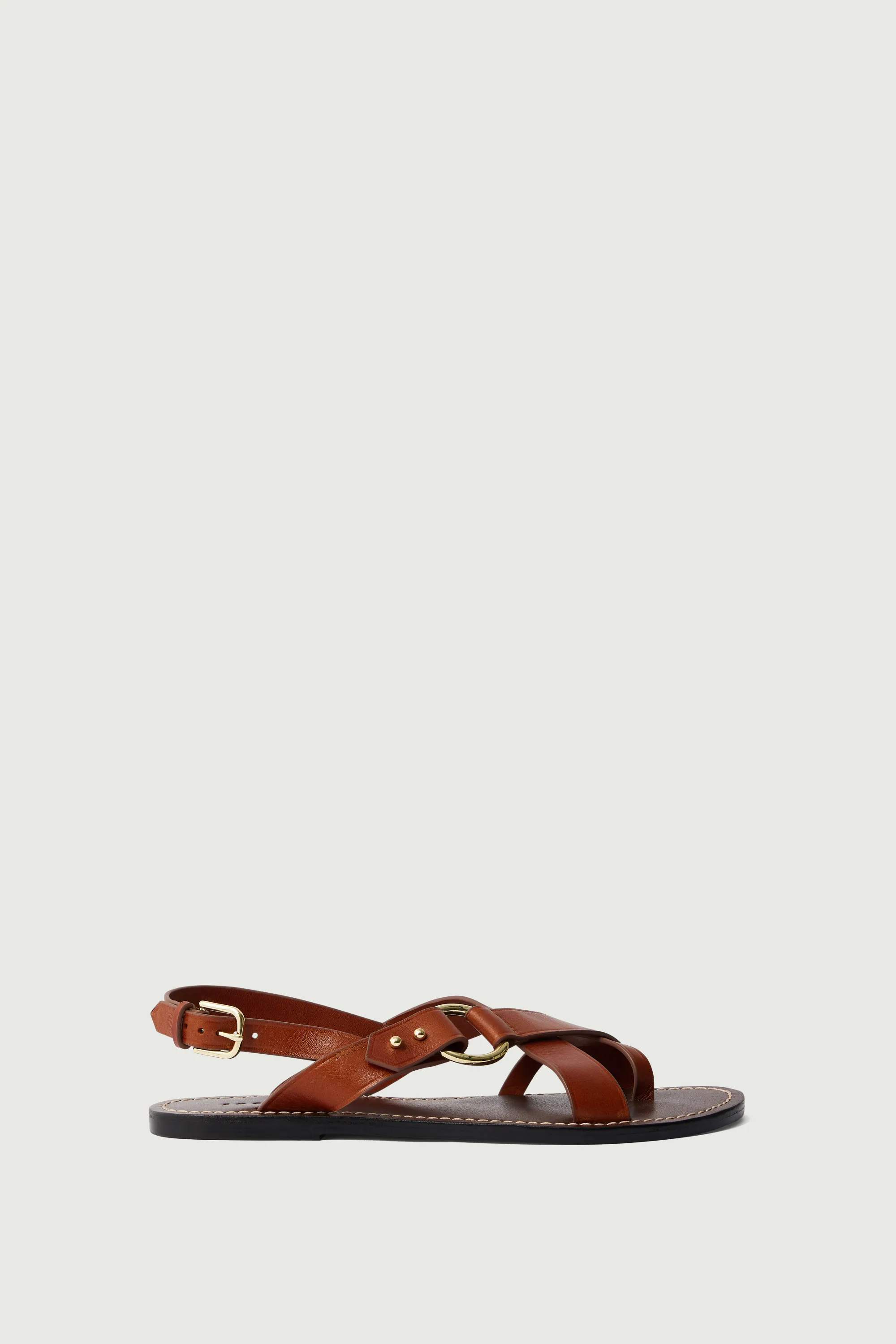 SANDALES FLORENCE COGNAC