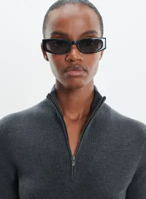 Pull en laine mérinos et élasthanne — photo 3