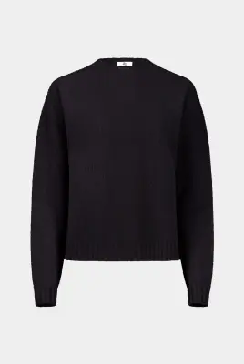 PULL LAINE MÉRINOS WOOLY - Noir