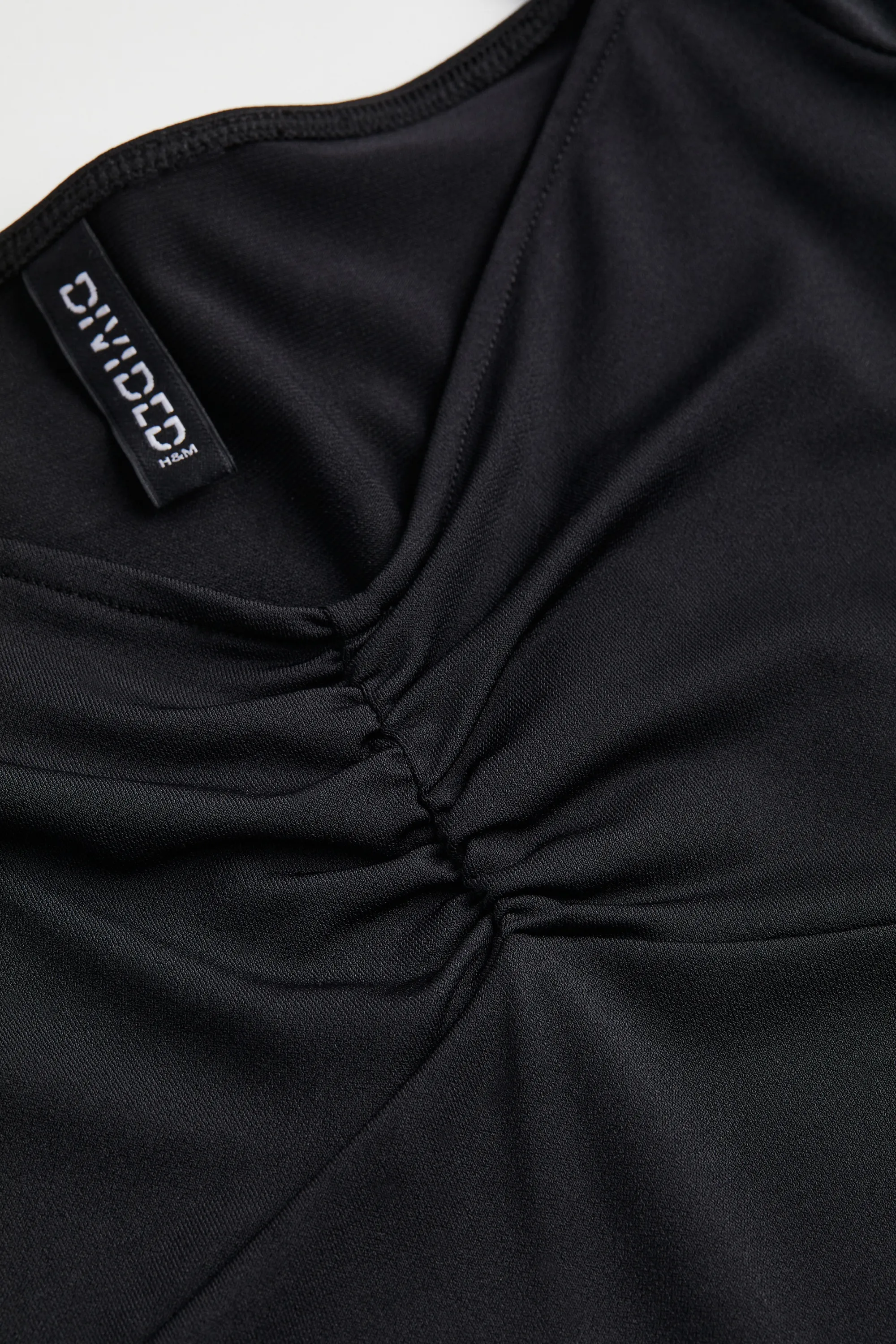 Robe épaules dénudées en jersey - Noir