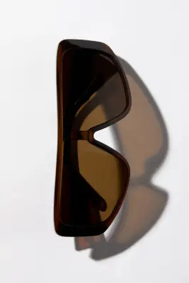 Lunettes de soleil visière - Marron — photo 2