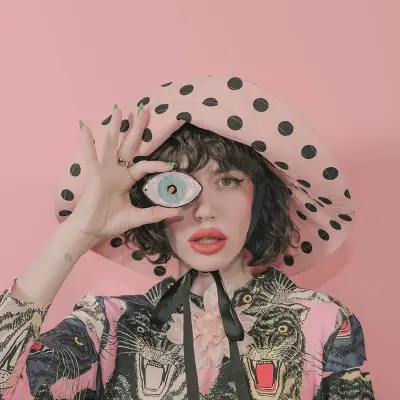 Miroir de poche Oeil bleu – Coucou Suzette — photo 3
